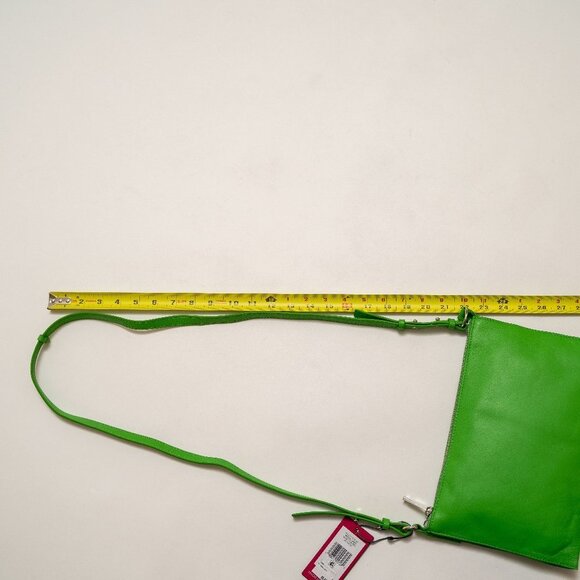 NWT Vince Camuto Green Leather Crossbody Bag - Picture 12 of 14